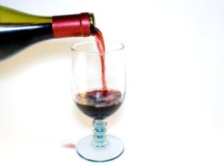 red wine calories