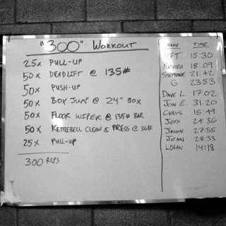 300 workout routine