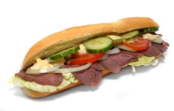 subway calories
