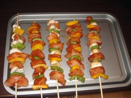 Ketogenic Diet Recipes: Paprika Chicken Kebabs